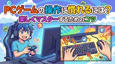 PCゲームの操作に慣れるには？