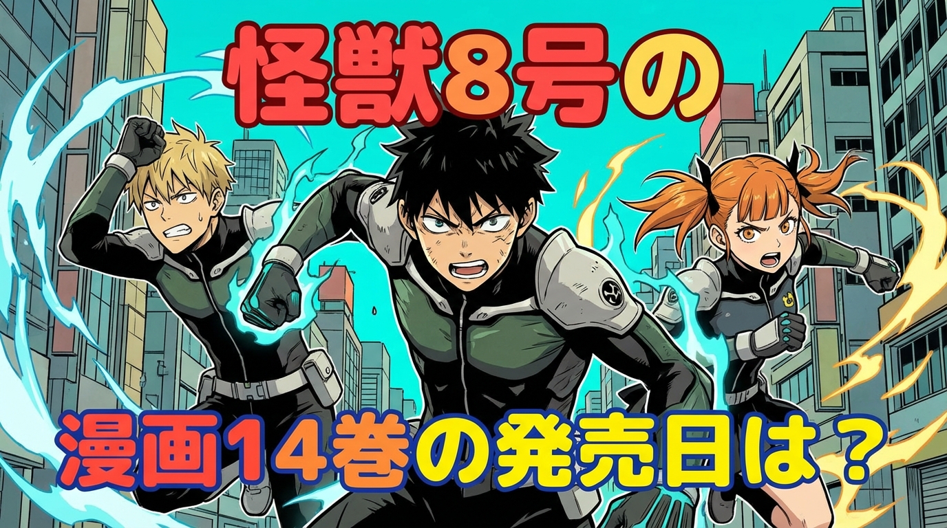 怪獣8号の漫画14巻の発売日は？