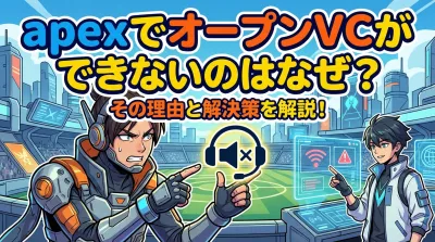 apexでオープンVCができないのはなぜ？