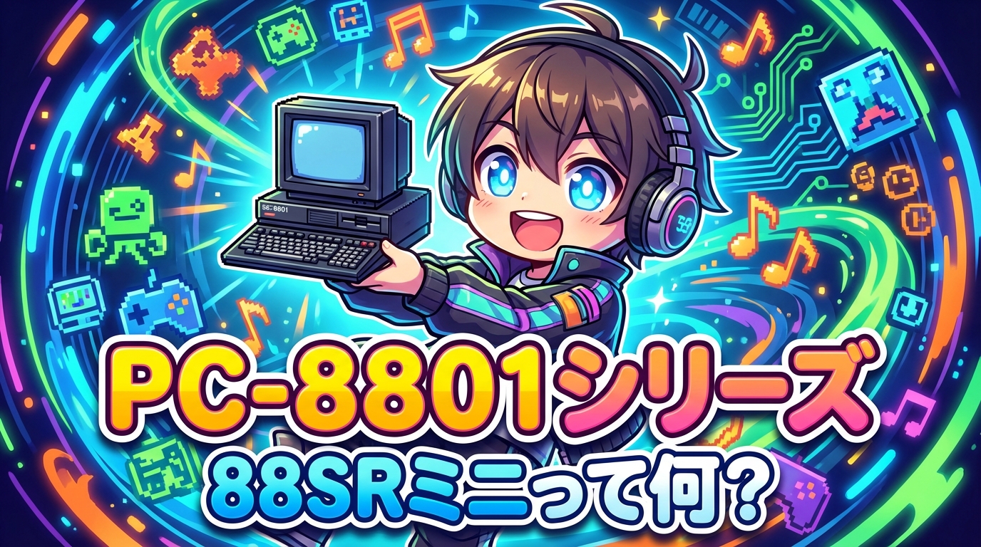PC-8801シリーズ88SRミニって何？