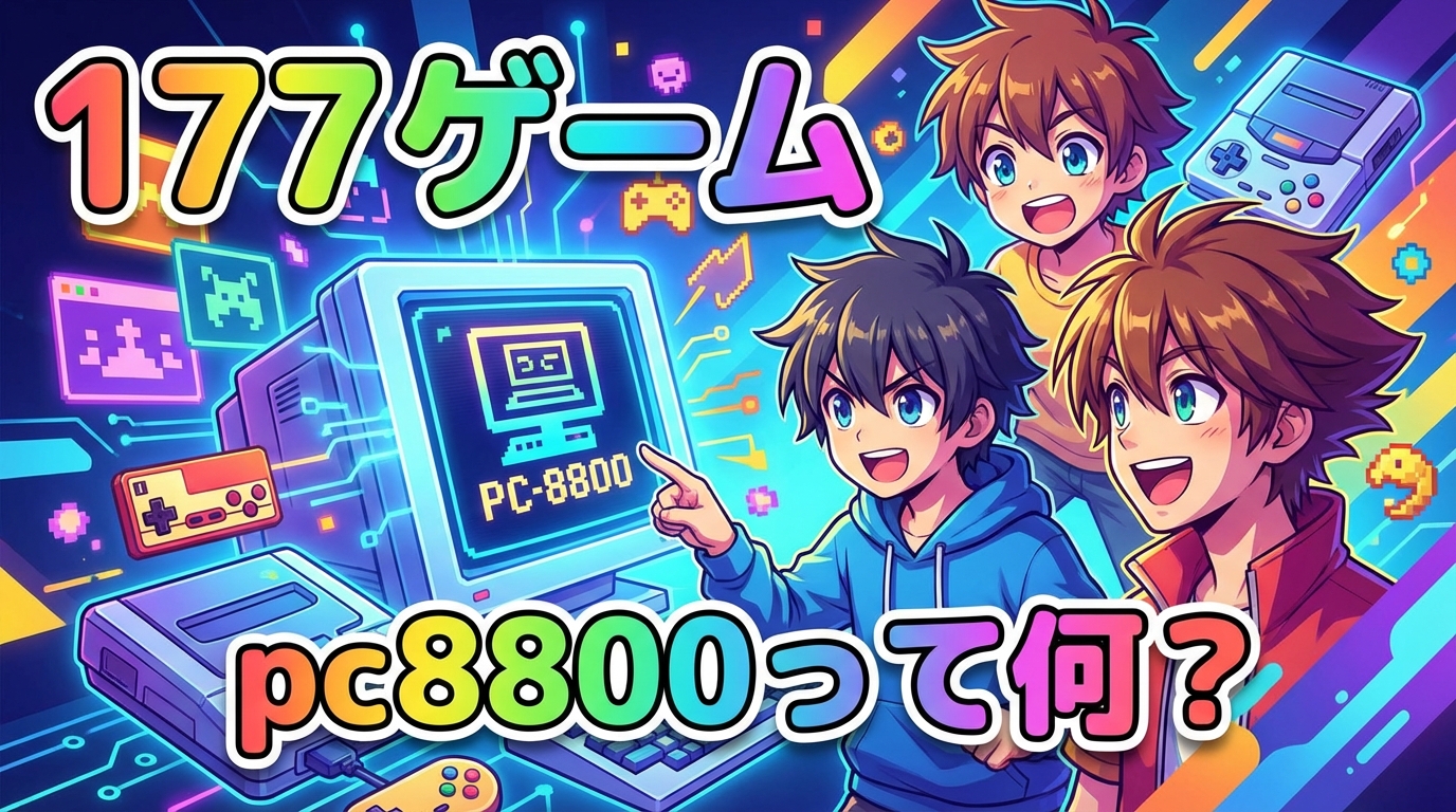 177 ゲーム pc8800って何？