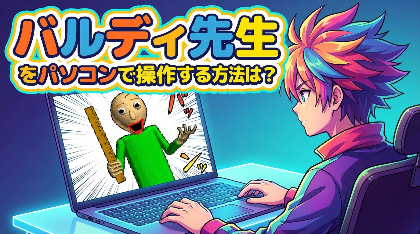 バルディ先生をパソコンで操作する方法は？