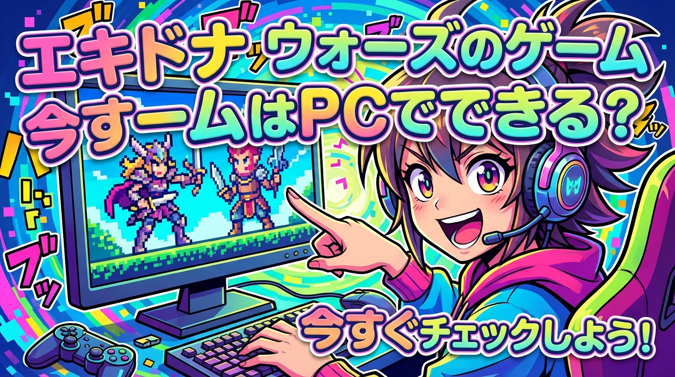 エキドナ ウォーズのゲームはPCでできる？