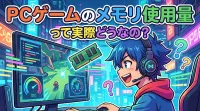 PCゲームのメモリ使用量って実際どうなの？