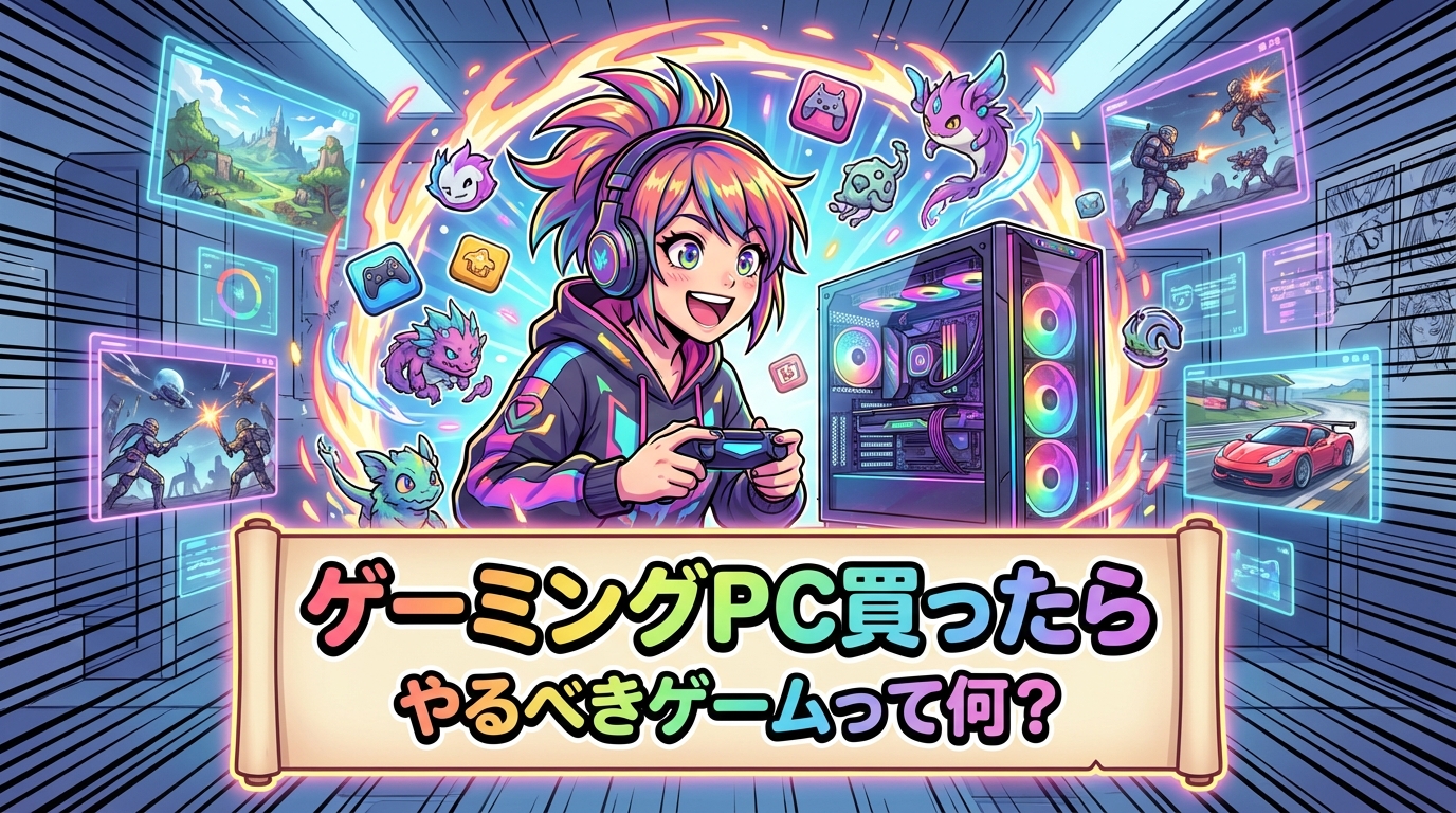 ゲーミングPC買ったらやるべきゲームって何？