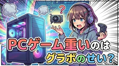 PCゲーム重いのはグラボのせい？