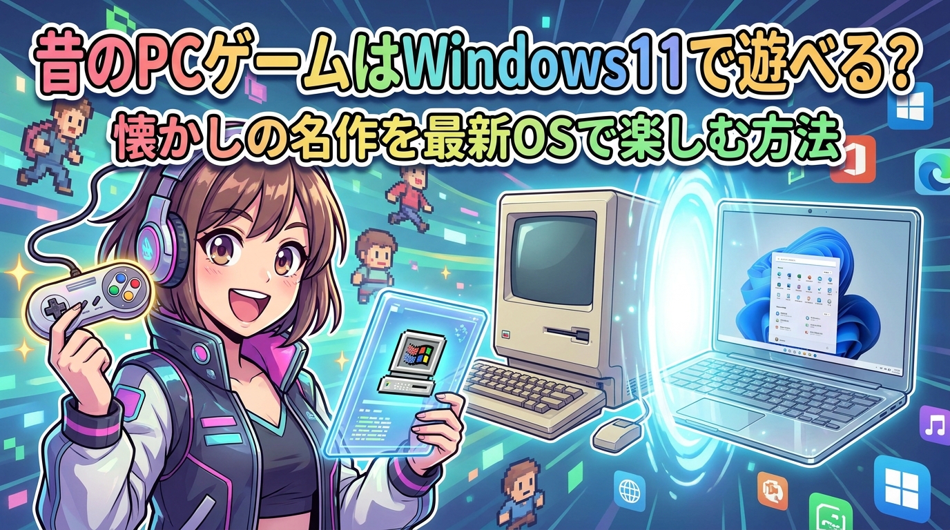 昔のPCゲームはWindows11で遊べる？