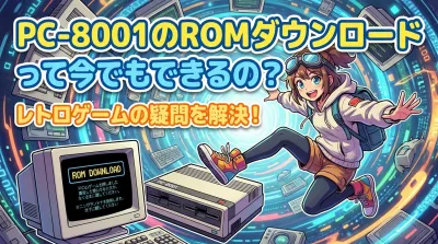 PC-8001のROMダウンロードって今でもできるの？