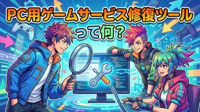 PC用ゲームサービス修復ツールって何？
