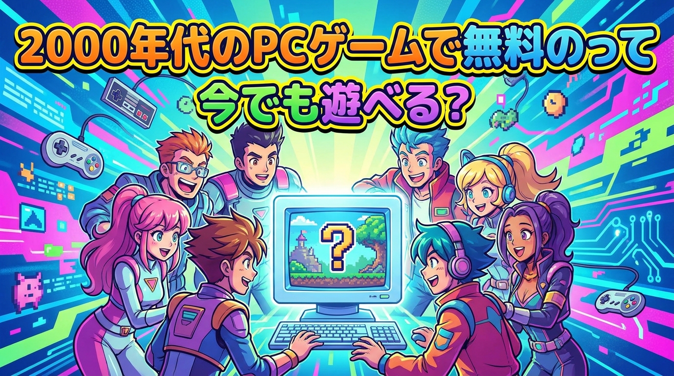 2000年代のPCゲームで無料のって今でも遊べる？