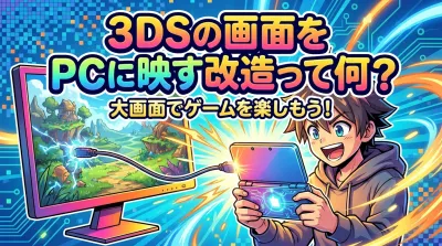 3DSの画面をPCに映す改造って何？
