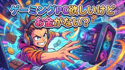 ゲーミングPC欲しいけどお金がない？