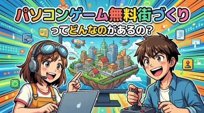 パソコンゲーム無料街づくりってどんなのがあるの？