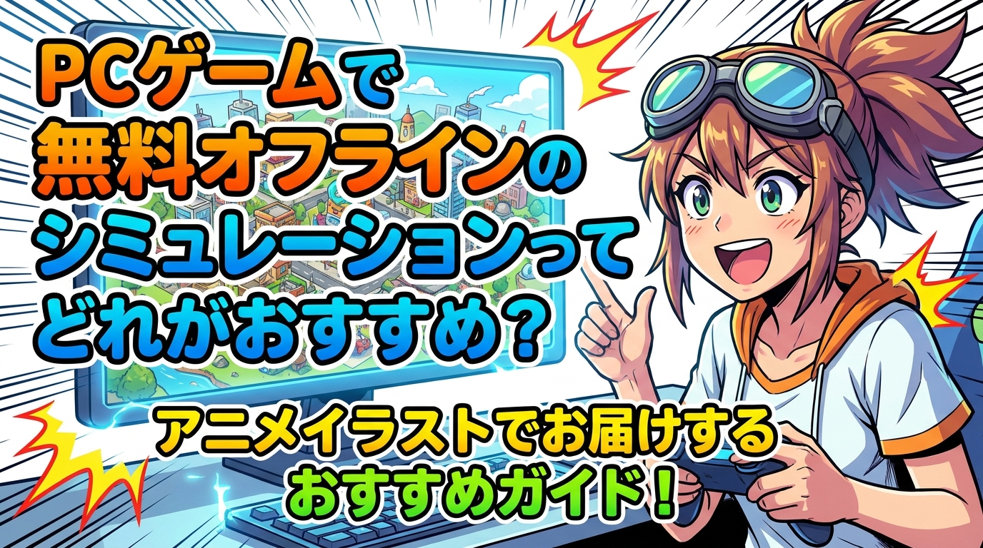 PCゲームで無料オフラインのシミュレーションってどれがおすすめ？