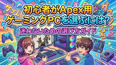 初心者がApex用ゲーミングPCを選ぶには？
