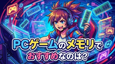 pcゲームのメモリでおすすめなのは？
