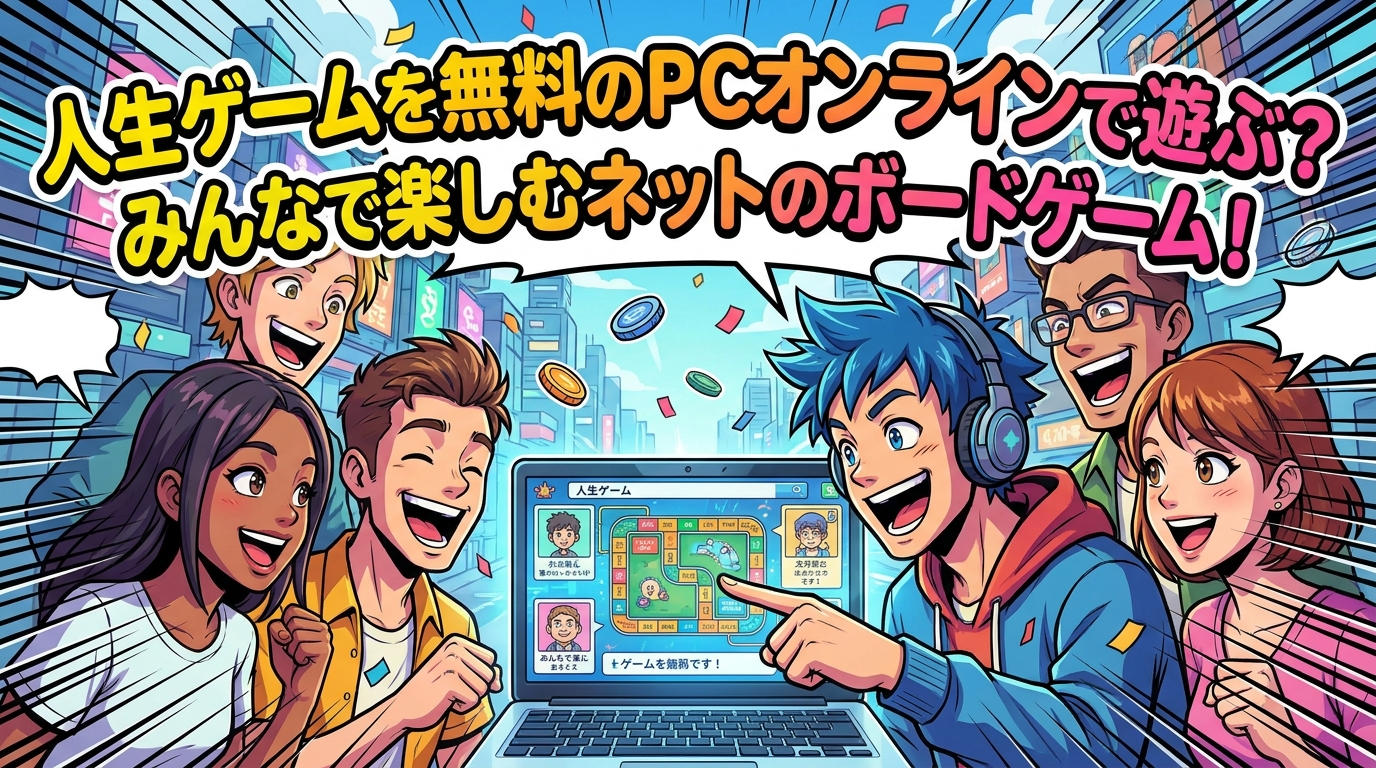 人生ゲームを無料のpcオンラインで遊ぶ?