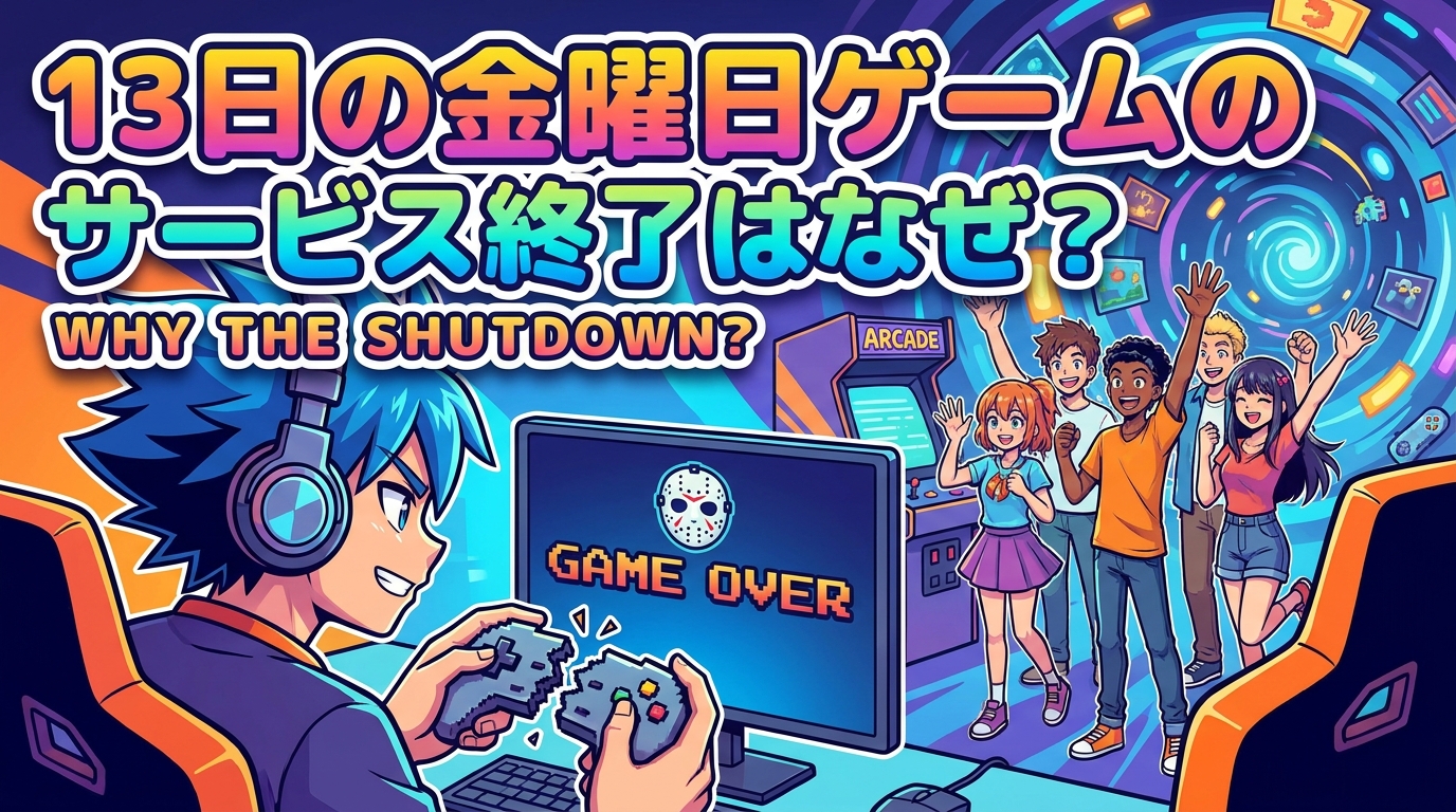 13日の金曜日ゲームのサービス終了はなぜ？