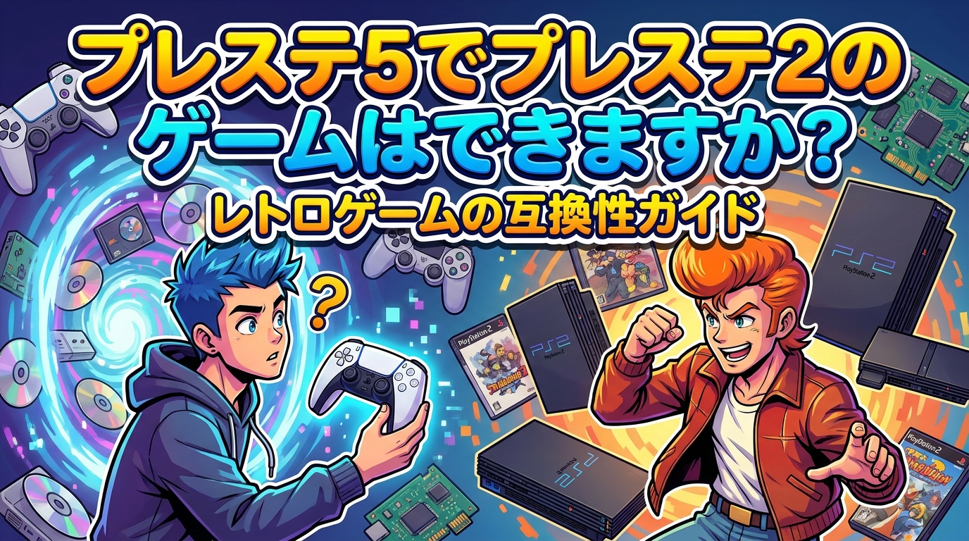 プレステ5でプレステ2のゲームはできますか?