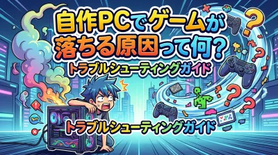 自作PCでゲームが落ちる原因って何？