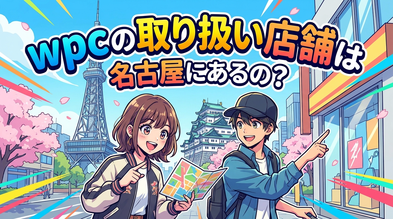 wpcの取り扱い店舗は名古屋にあるの?