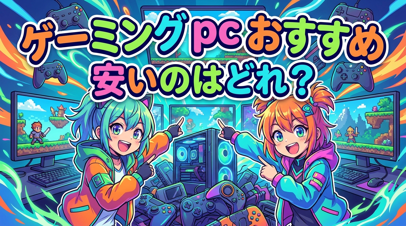 ゲーミング pc おすすめ 安いのはどれ?