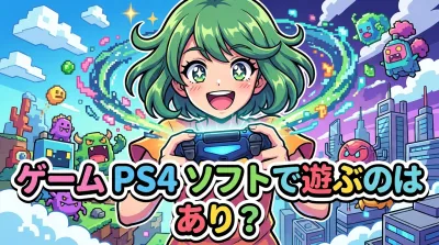 ゲーム ps4 ソフトで遊ぶのはあり？