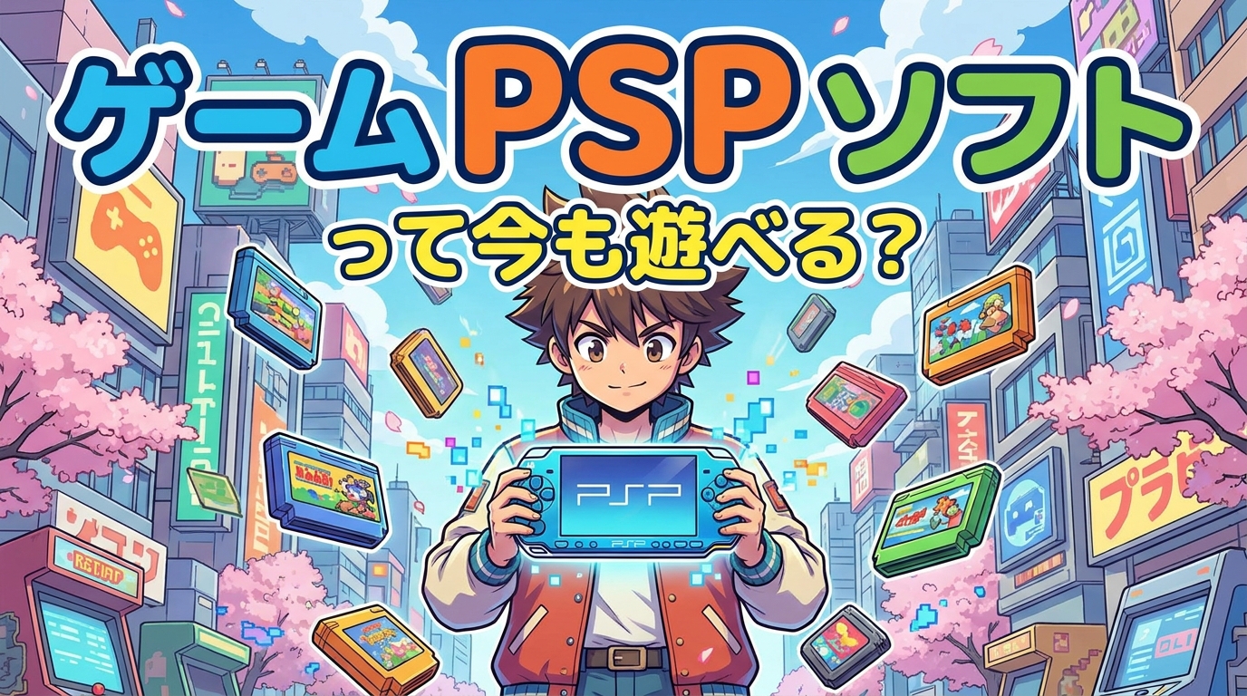 ゲーム psp ソフトって今も遊べる？