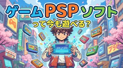 ゲーム psp ソフトって今も遊べる？