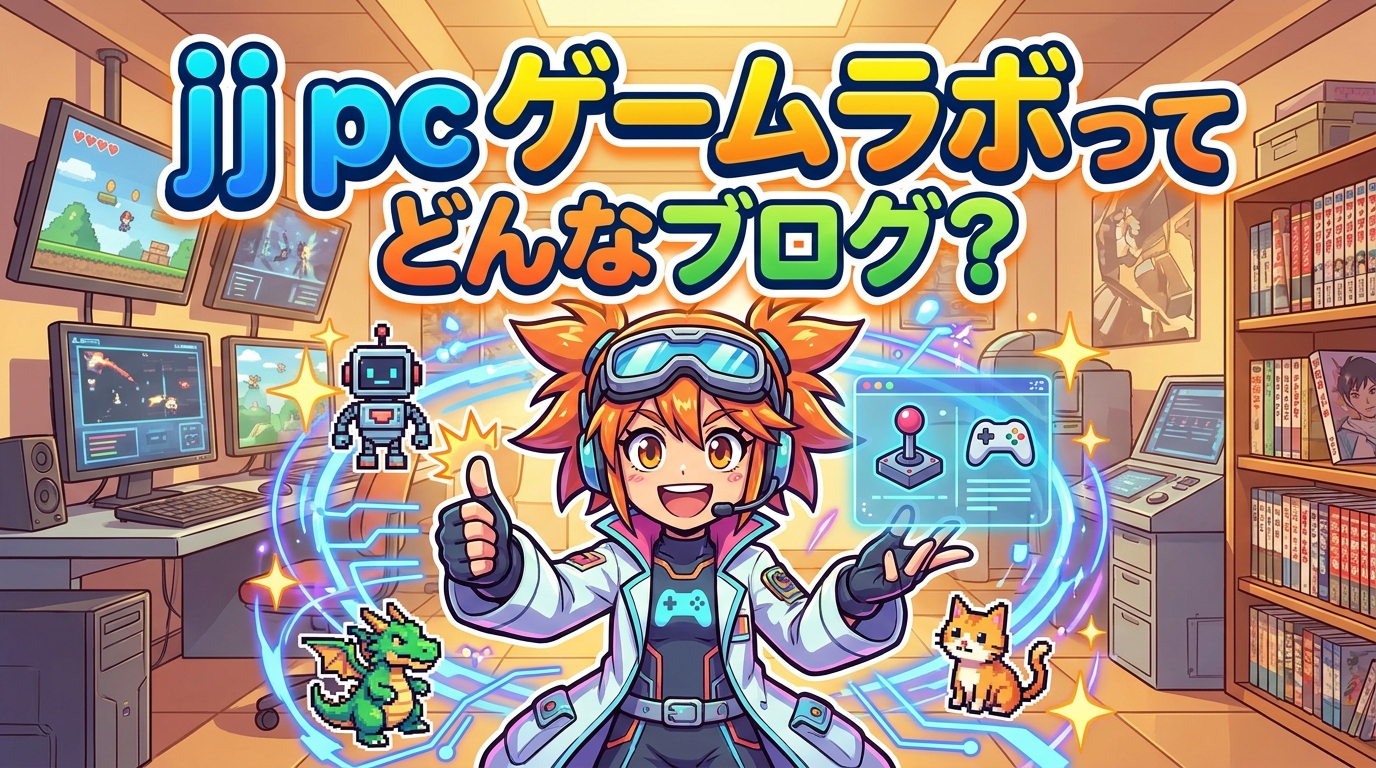 jj pc ゲーム ラボってどんなブログ?