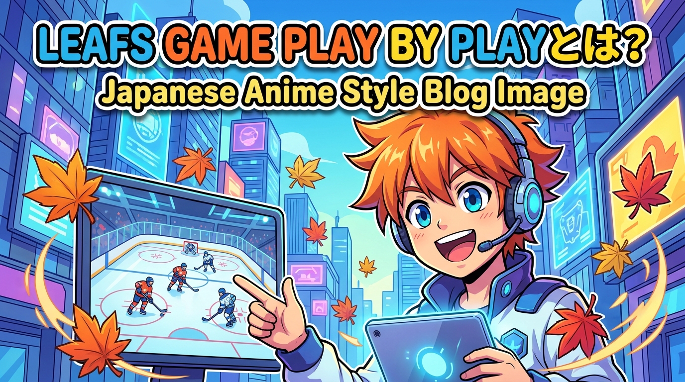 leafs game play by playとは？