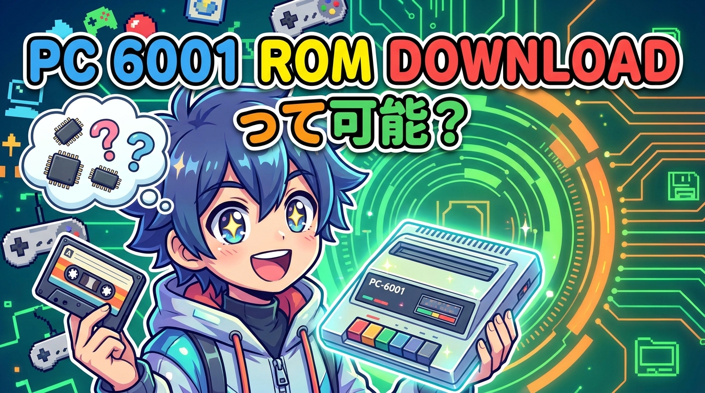 pc 6001 rom downloadって可能？