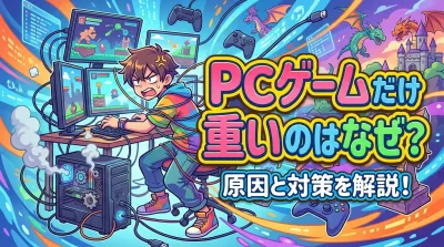 pc ゲーム だけ 重いのはなぜ？