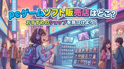 pc ゲーム ソフト 販売 店はどこ？