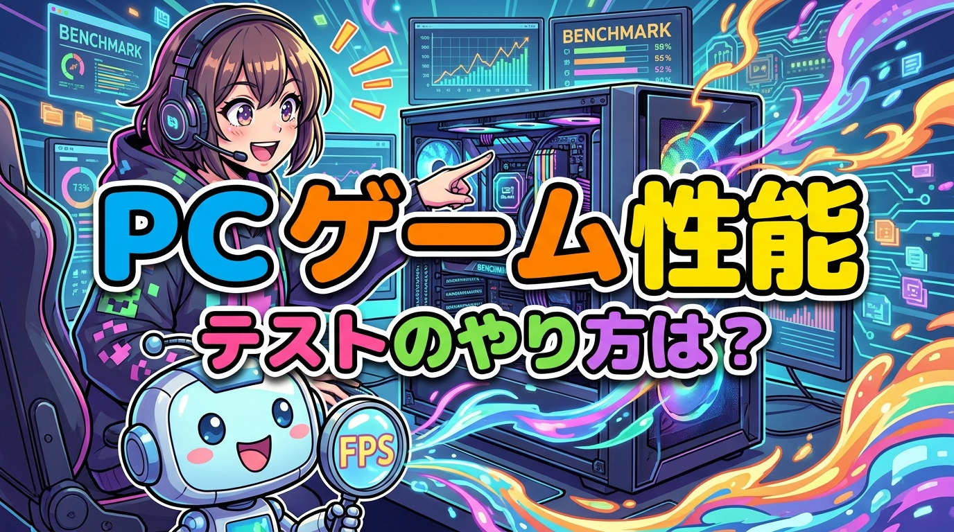 pc ゲーム 性能 テストのやり方は？
