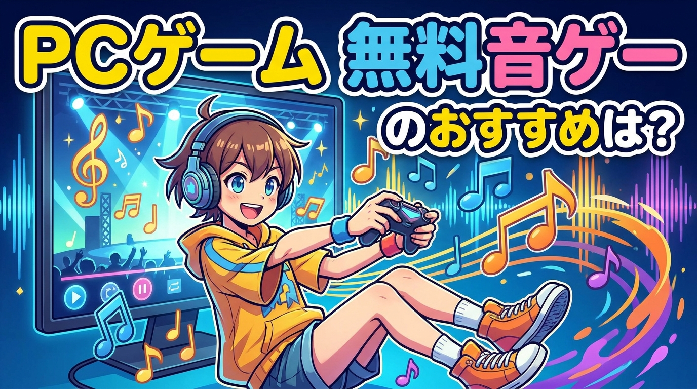 pc ゲーム 無料 音 ゲーのおすすめは?