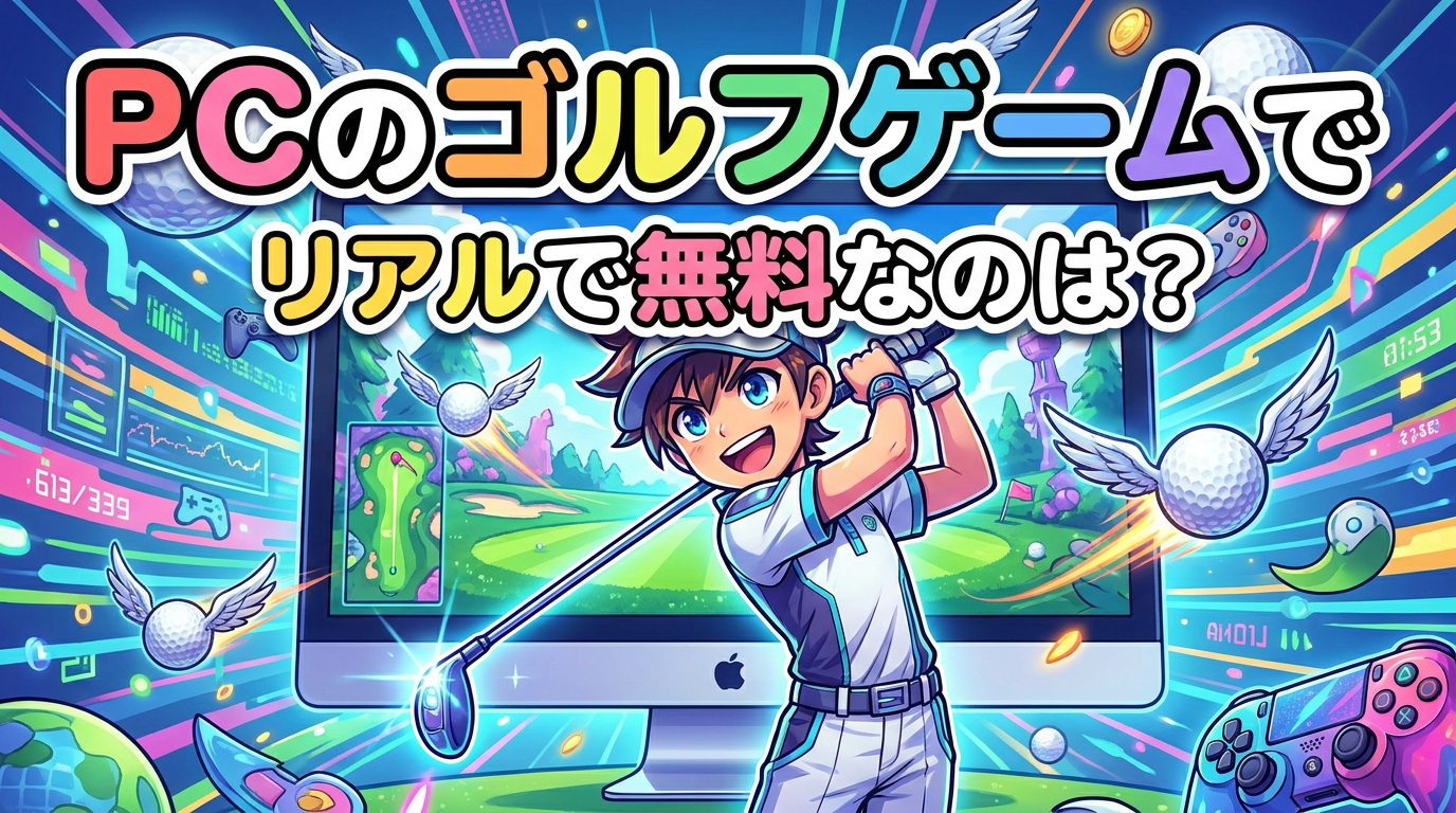 pcのゴルフゲームでリアルで無料なのは？