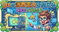 pcの消費電力を抑えるcpuってある？