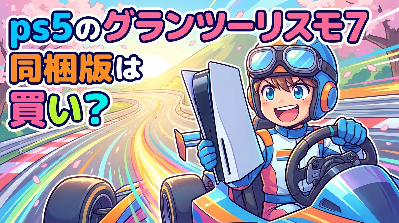 ps5のグランツーリスモ7同梱版は買い?
