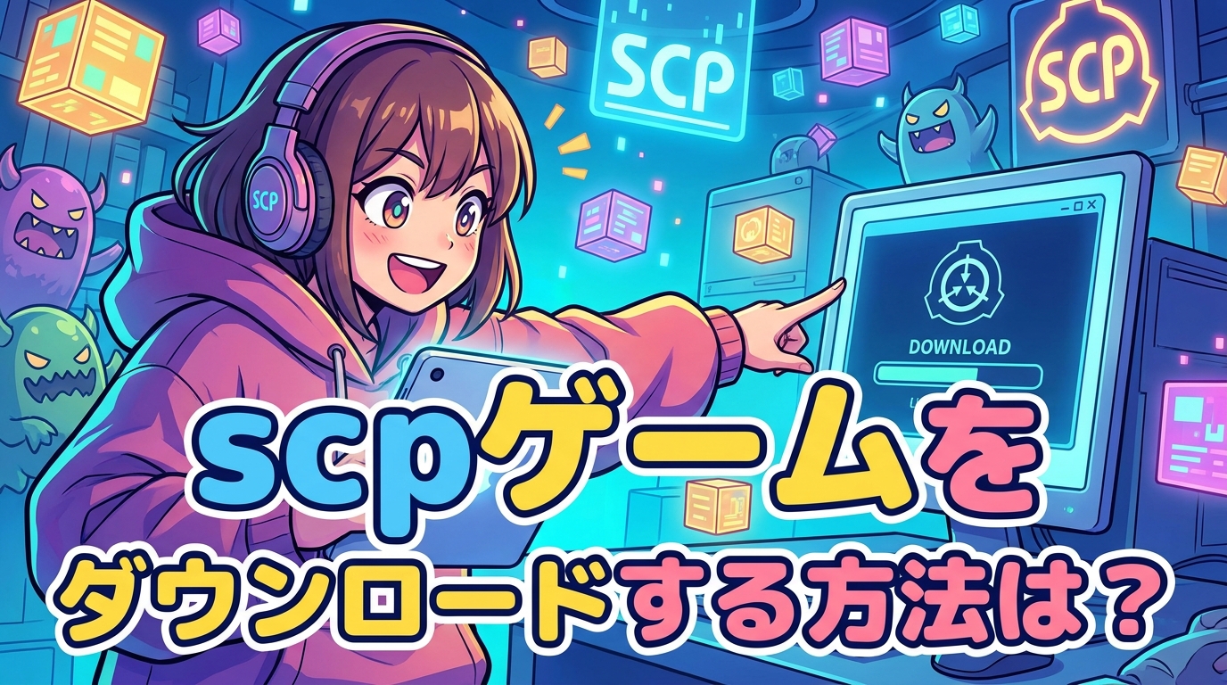 scpゲームをダウンロードする方法は?
