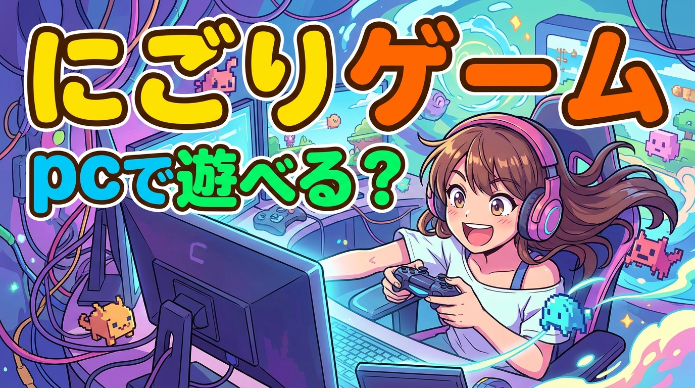 にごり り ゲーム pcで遊べる?