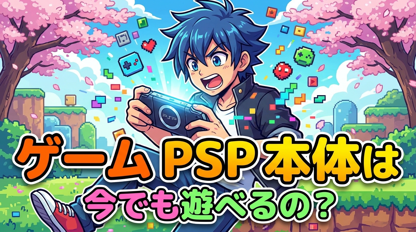 ゲーム psp 本体は今でも遊べるの?