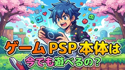 ゲーム psp 本体は今でも遊べるの？