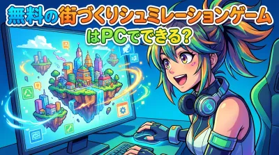 無料の街づくりシュミレーションゲームはPCでできる？