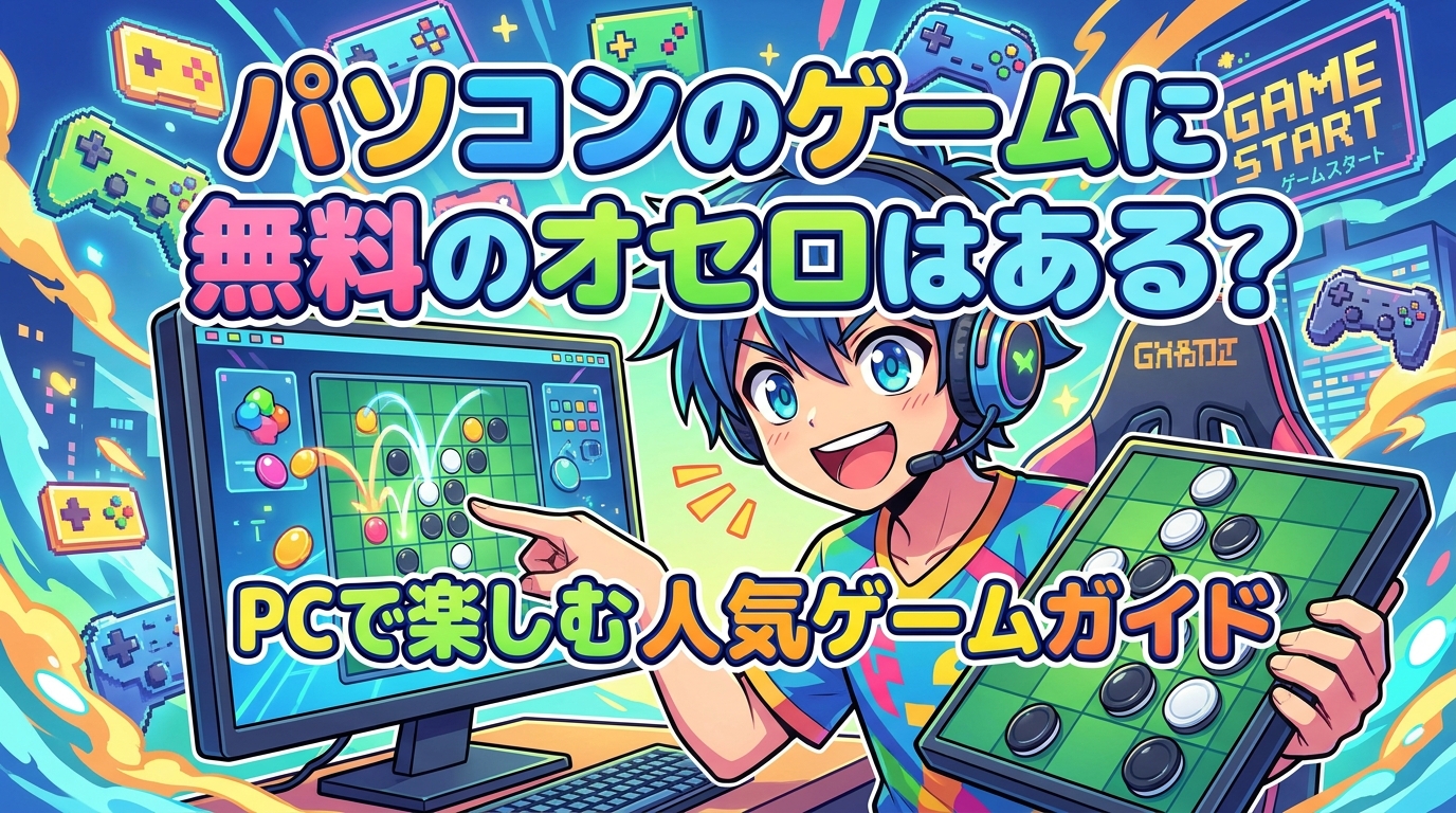 パソコンのゲームに無料のオセロはある?