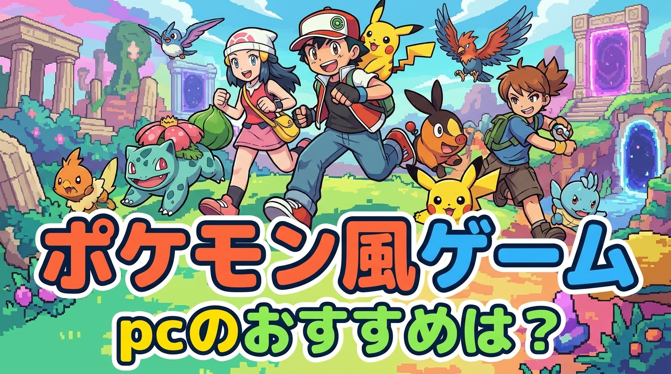 ポケモン 風 ゲーム pcのおすすめは？