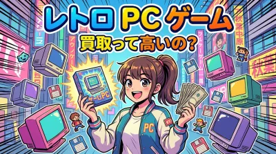 レトロ pc ゲーム 買取って高いの？