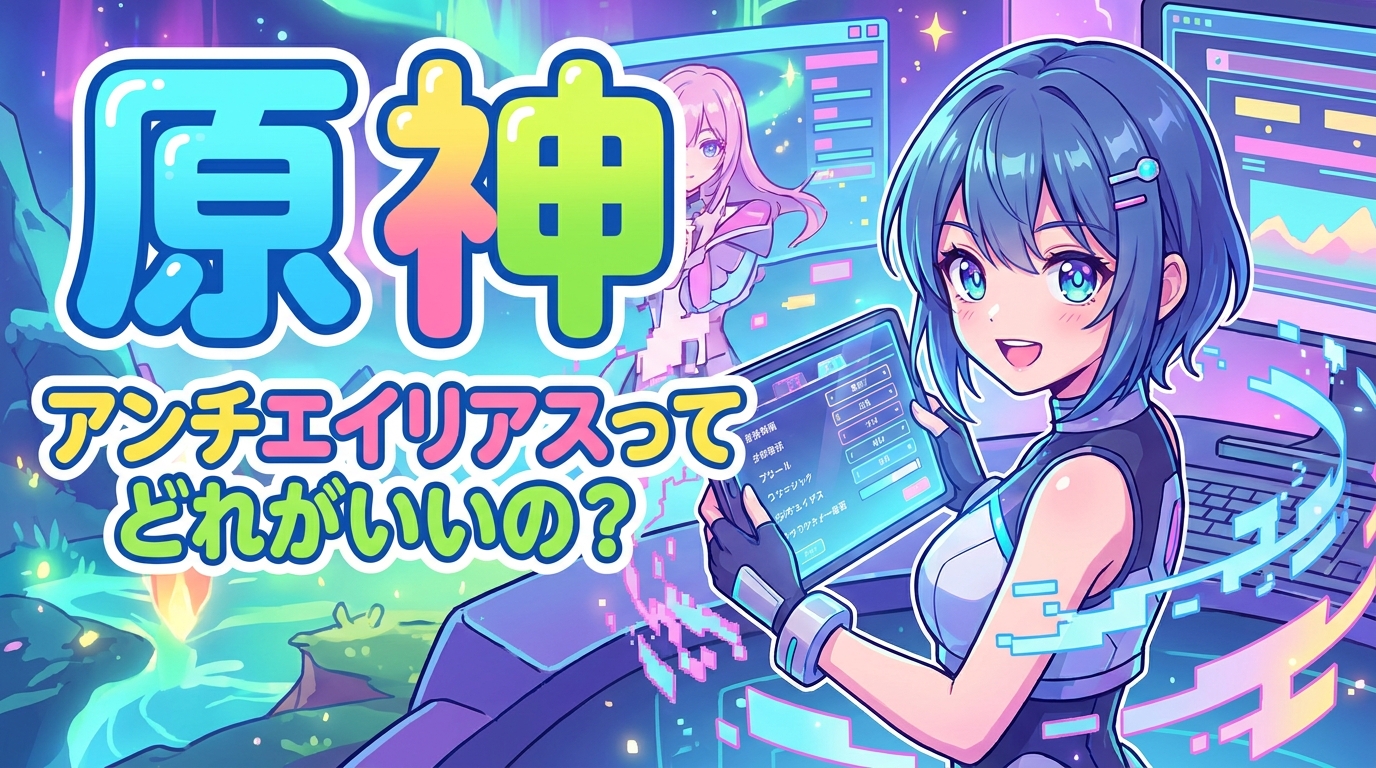 原 神 アンチエイリアスってどれがいいの？