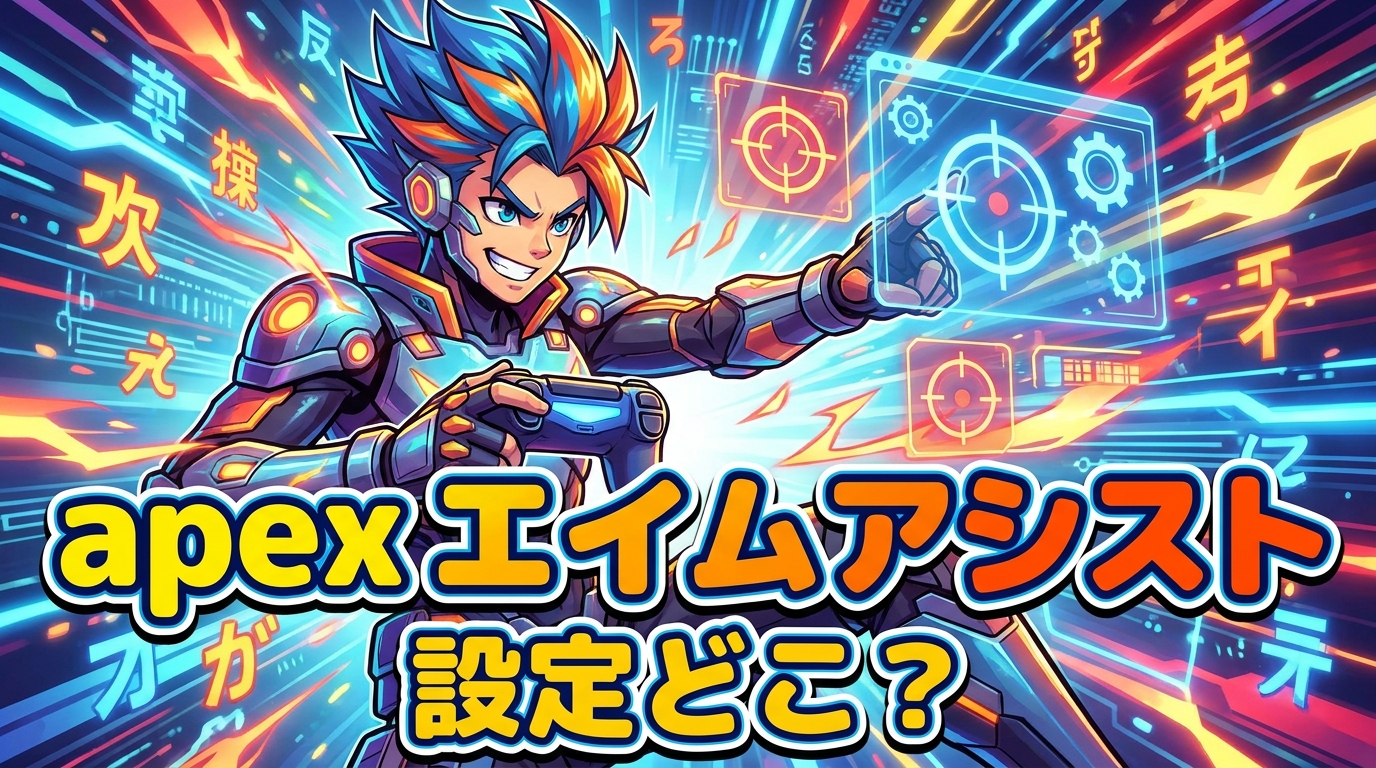 apex エイム アシスト 設定 どこ？