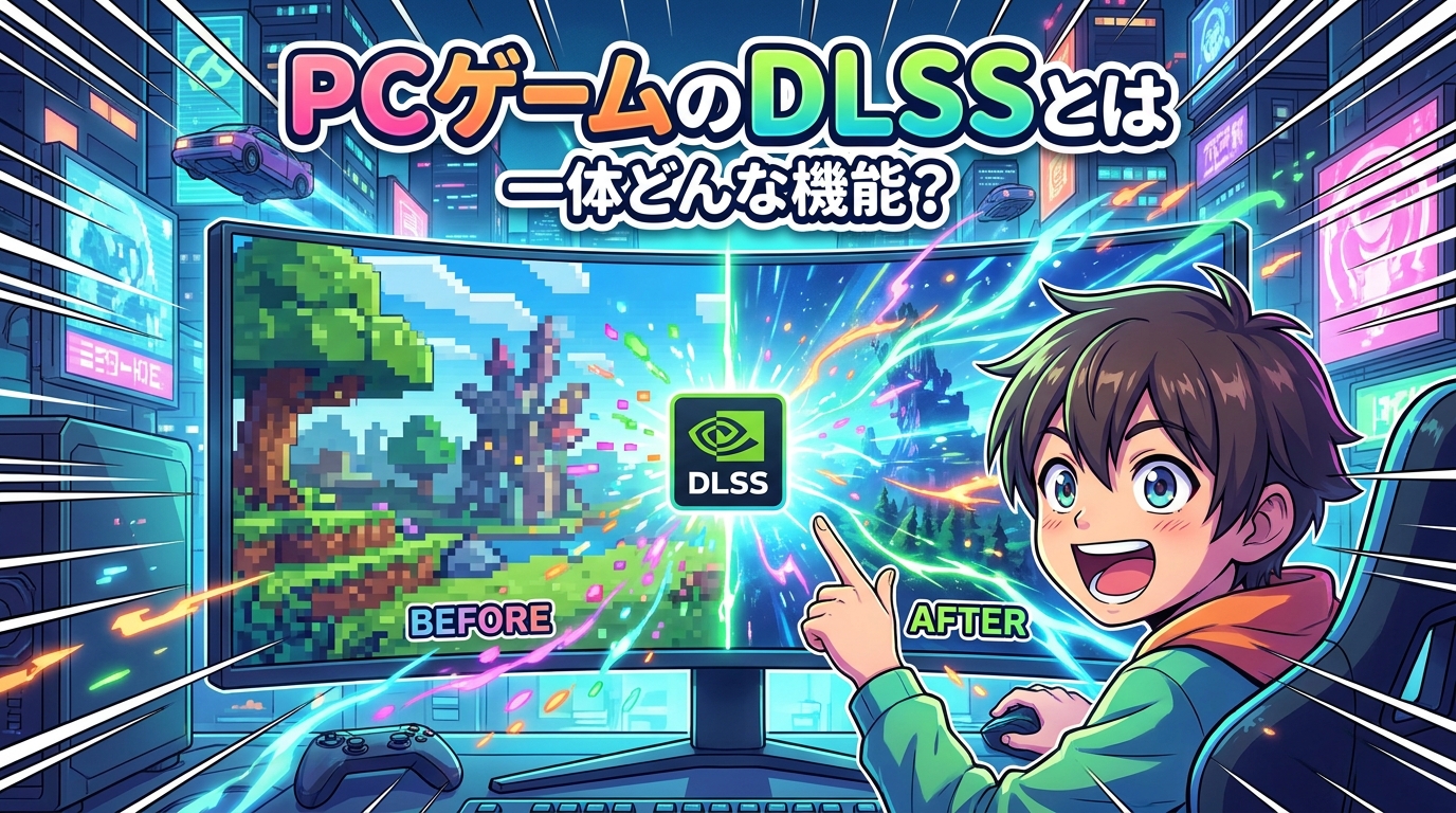 PCゲームのDLSSとは一体どんな機能？